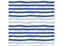 Bio Jersey Lillestoff - Whale Stripes